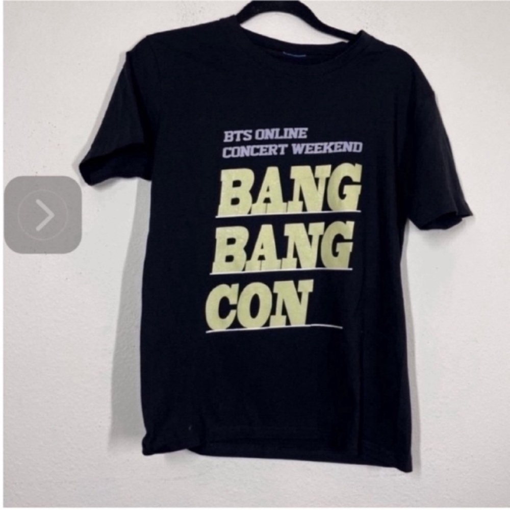 Online Concert Weekend Bang Bang Con Short Sleeve Tee - Black